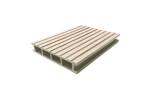 Террасная доска ECODECKING HIT из ДПК цвета Слоновая кость купить в Красноярске
