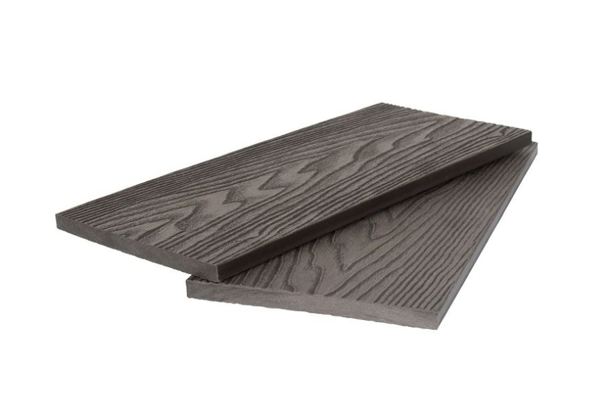 Двухсторонняя полнотелая универсальная доска 3D+3D POLIVAN GROUP DENPASAR тёмно-коричневого цвета. купить в Красноярске