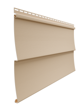 Виниловый сайдинг Docke, Елочка D5C Standard, Крем-брюле