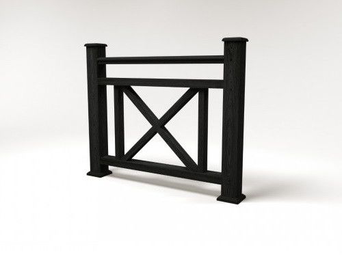 Ограждение из древесно-полимерного композита FG2 кварц купить в Красноярске