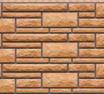 Фасадные панели Доломит, Доломит Премиум, Миндаль