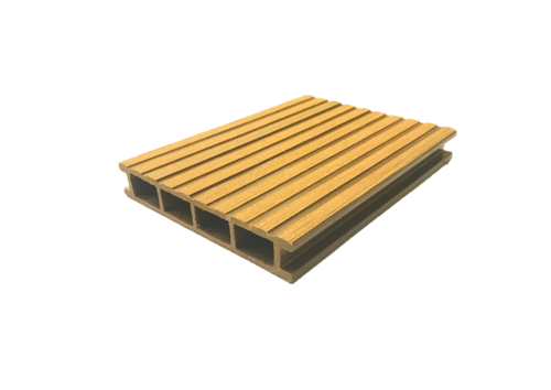 Террасная доска DPK ECODECKING HIT в желтом цвете. купить в Красноярске