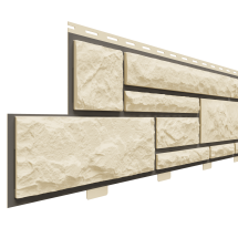 Фасадные панели Доломит, Брусчатка Доломит, Бежевый 2000 мм