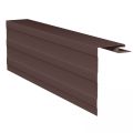 Приоконный профиль для сайдинга, коричневый купить в Красноярске
