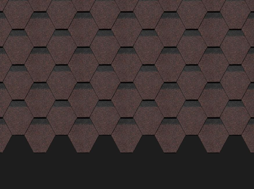 Гибкая черепица Docke Premium, Шеффилд, Корица купить в Красноярске