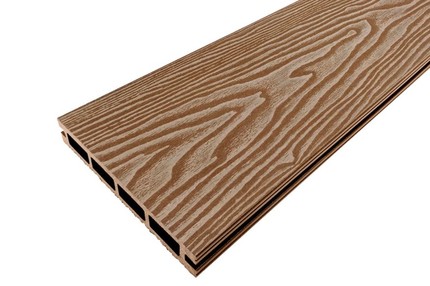 Террасная доска Holzhof, NauticPrime (Light) Esthetic Wood, Коричневый купить в Красноярске