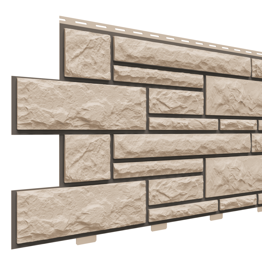 Фасадные панели Доломит, Брусчатка Доломит, Орех 2000 мм купить в Красноярске