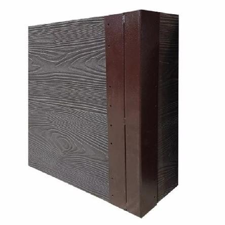 Доска для грядок NauticPrime EstheticWood 3D в цвете Венге, размер 445х35х2950 мм купить в Красноярске