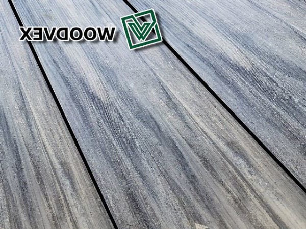 Террасная доска WOODVEX Select ДПК Бело-серый купить в Красноярске