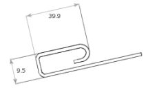Финишная планка Tecos Ardennes, акриловая Арабика
