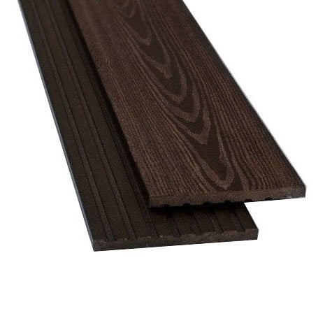 Заборная доска из ДПК ECODECKING Цвет Кофе купить в Красноярске