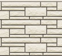 Фасадные панели Доломит, Брусчатка Доломит, Слоновая кость 2000 мм