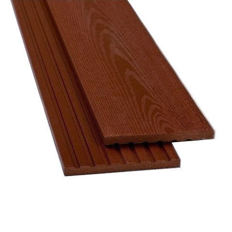 Заборная доска из композитного материала ECODECKING в терракотовом цвете купить в Красноярске