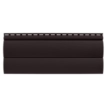 Акриловый сайдинг Tecos, двойной оцилиндрованный брус, Арабика