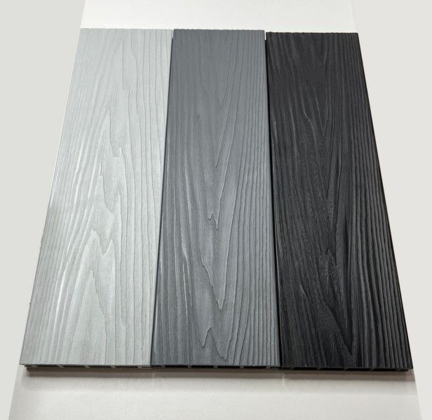 Террасная доска Экодекинг Титан 3D, Серый купить в Красноярске