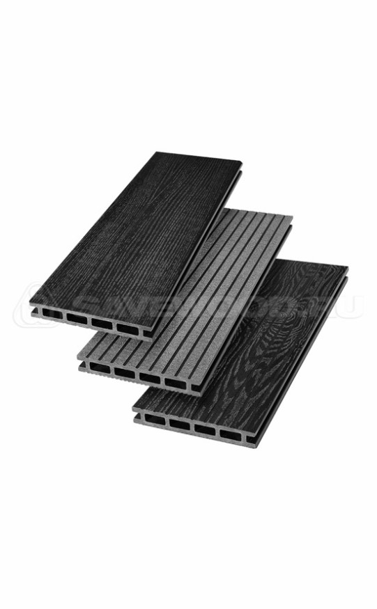 Террасная доска ДПК SaveWood, SW Carpinus (R), Черный купить в Красноярске
