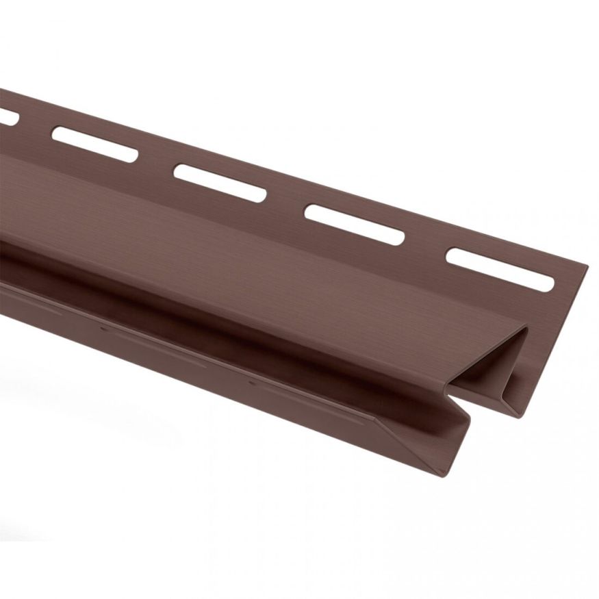 Угол внутренний коричневого цвета для сайдинга купить в Красноярске