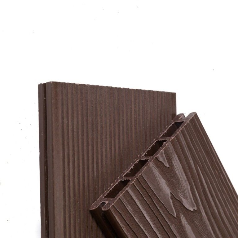 Террасная доска Экодекинг Титан 3D, Шоколад купить в Красноярске