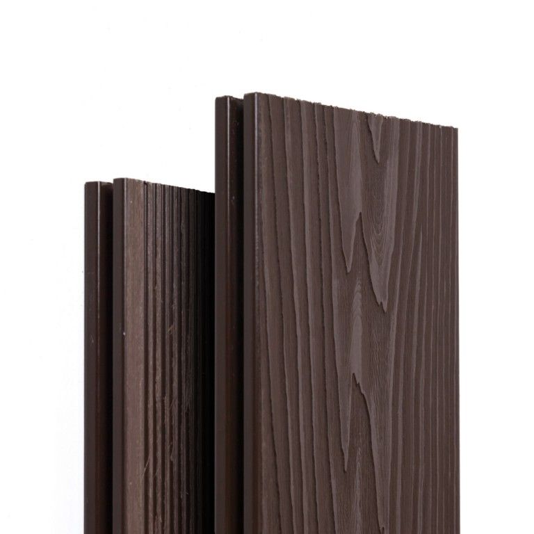 Террасная доска Экодекинг Титан 3D, Шоколад купить в Красноярске