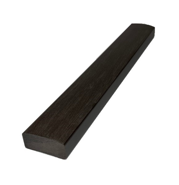 Лавочный брус Ecodecking Некст полнотелый, брашированный, в цвете Венге. купить в Красноярске