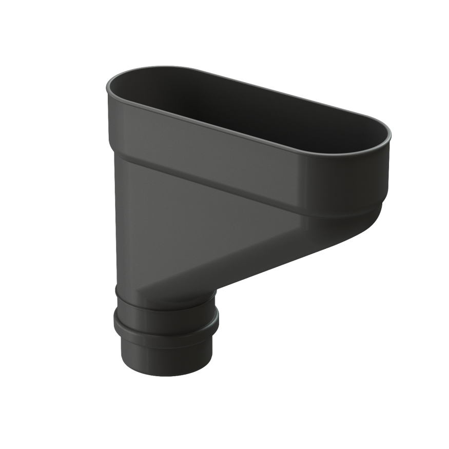 Коллектор для водостока Docke Lux, Графит купить в Красноярске