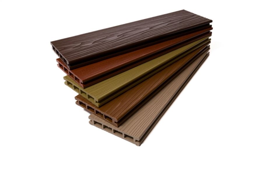 Террасная доска Экодекинг Титан 3D, Дерево купить в Красноярске