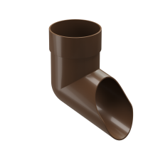 Наконечник для водостока Docke Premium, цвет Каштан