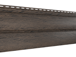 Виниловый сайдинг Ю-пласт TimberBlock Дуб, Мореный