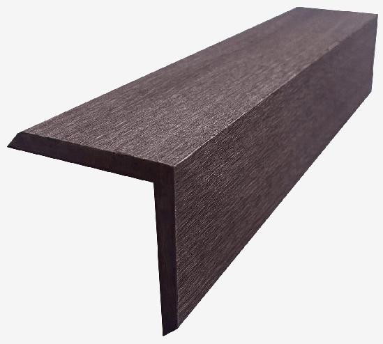 Декоративный уголок 50×50 в цвете венге купить в Красноярске
