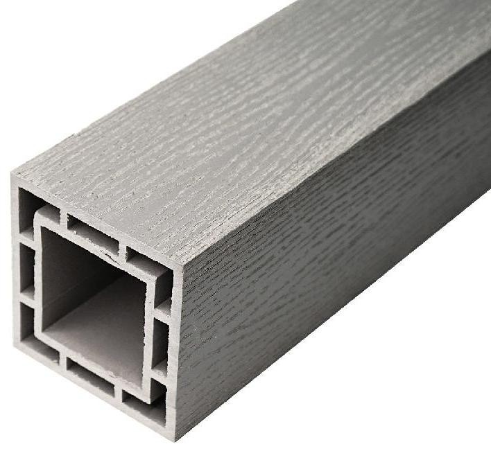 Столб FAYNAG ДПК WOOD серебристый купить в Красноярске