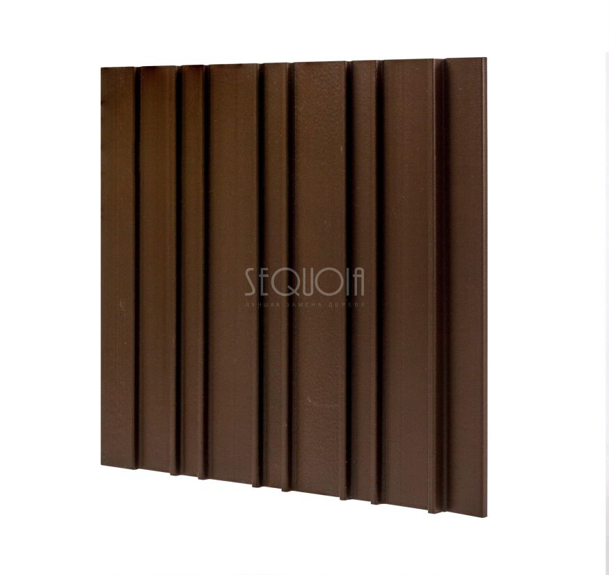 Доска фасадная SEQUOIA co-extrusion Коричневая купить в Красноярске
