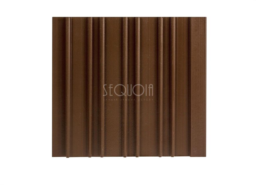 Доска фасадная SEQUOIA co-extrusion Коричневая купить в Красноярске