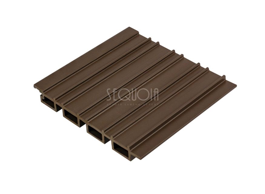 Доска фасадная SEQUOIA co-extrusion Коричневая купить в Красноярске