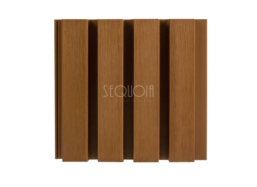 Доска фасадная SEQUOIA co-extrusion Светло-коричневая купить в Красноярске