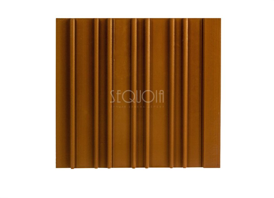 Доска фасадная SEQUOIA co-extrusion Светло-коричневая купить в Красноярске