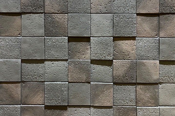 Фиброцементные панели КАНЬОН 3D мозаика - 45 купить в Красноярске