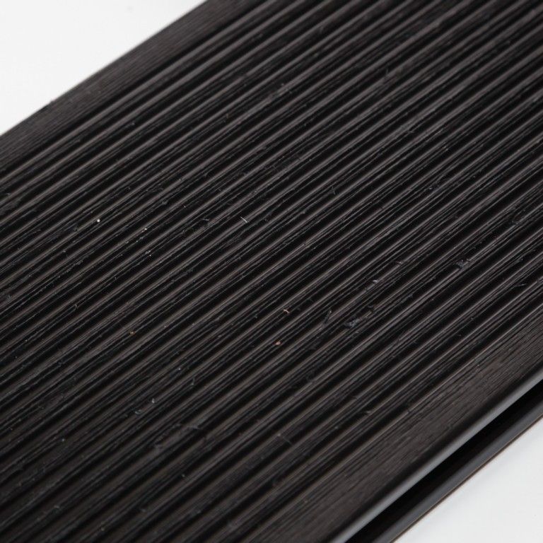 Террасная доска Экодекинг Титан 3D, Антрацит купить в Красноярске