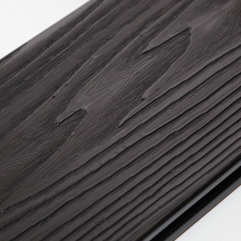 Террасная доска Экодекинг Титан 3D, Антрацит купить в Красноярске