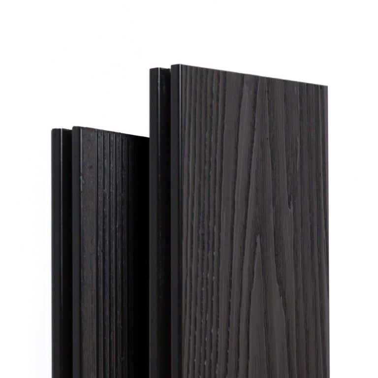 Террасная доска Экодекинг Титан 3D, Антрацит купить в Красноярске