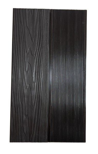 Террасная доска Экодекинг Титан 3D, Антрацит купить в Красноярске