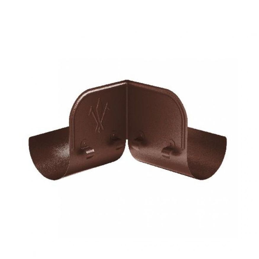 Ограничитель перелива угловой Aquasystem RAL 8017 Коричневый матовый 150/100 купить в Красноярске