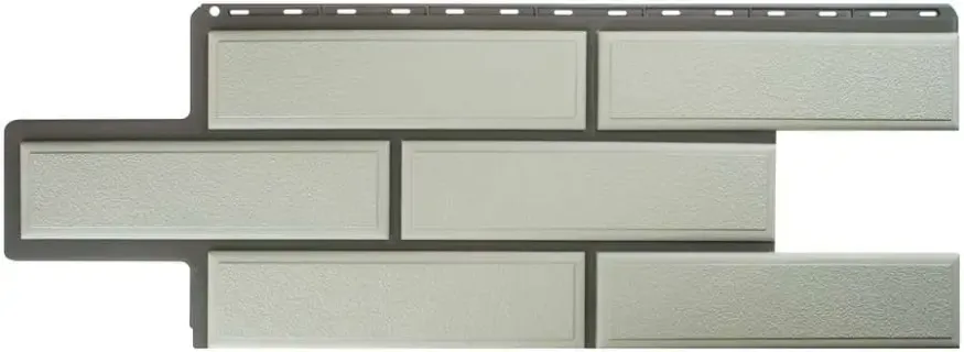 Фасадная панель Альта-Профиль Венецианский камень Белый купить в Красноярске