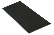 Цементно-минеральная фасадная панель CM Bord в цвете Черный.