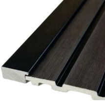 Завершающая рейка для 3D-панели, серого цвета