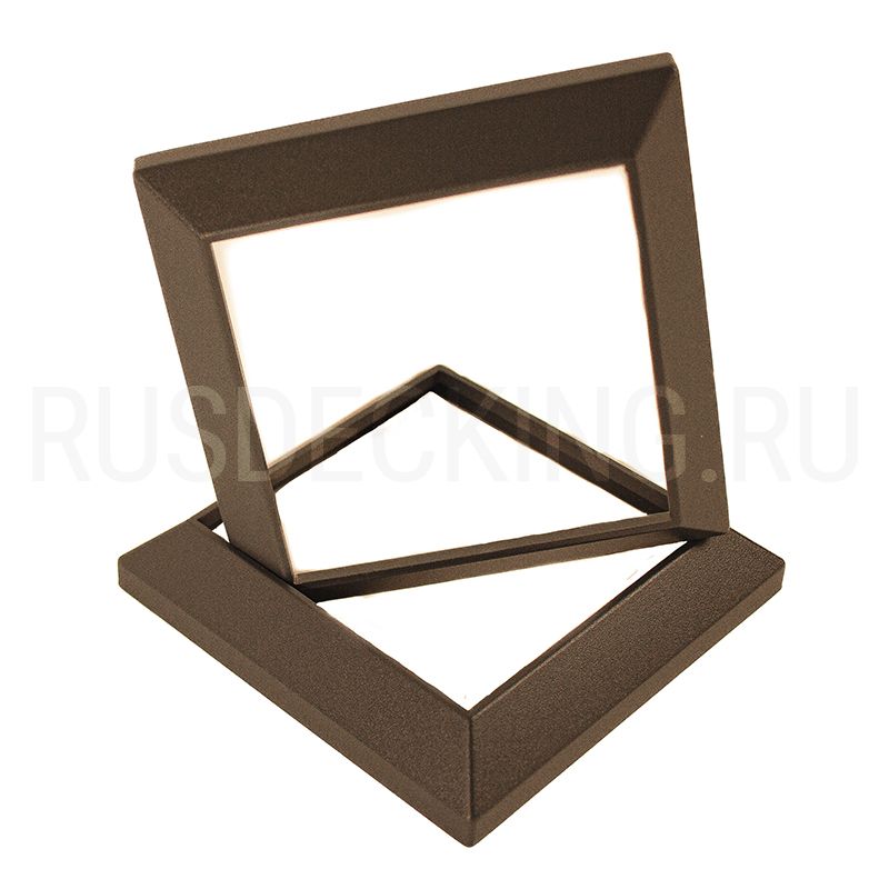 Рамка столба ограждения RusDecking Unodeck Венге купить в Красноярске