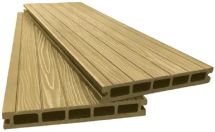 Террасная доска ДПК 3D АЙ-ТЕХПЛАС 160х22 цвет золотой