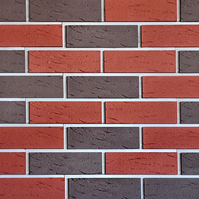 Фасадная плитка Кирисс Фасад, Гладкий кирпич с фаской 1 купить в Красноярске