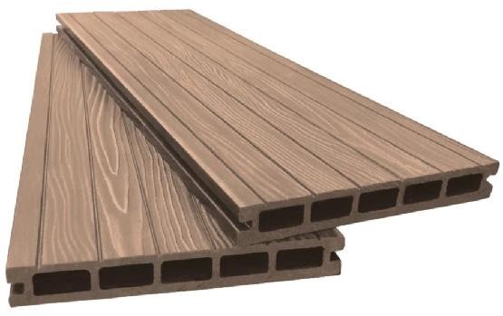 Террасная доска ДПК 3D Ай-Техплас 160x22, цвет какао купить в Красноярске