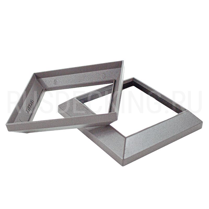 Рамка столба ограждения RusDecking Unodeck Серый купить в Красноярске