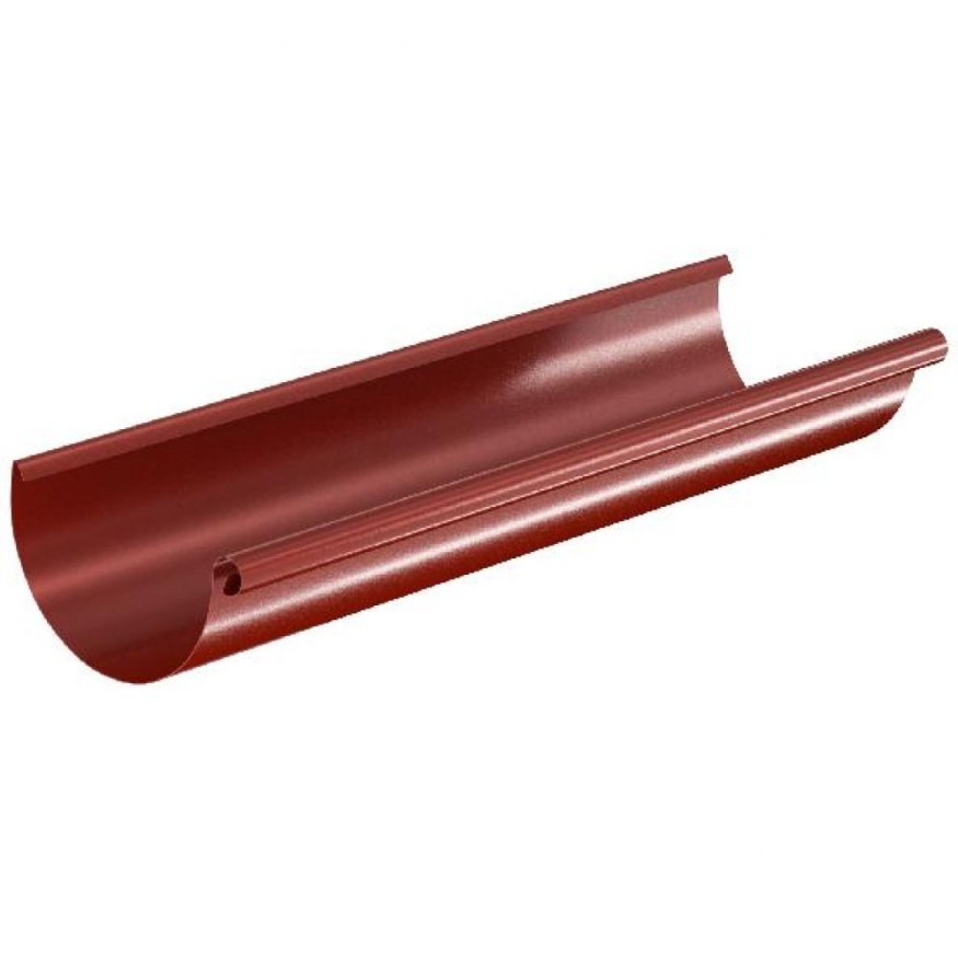 Водосточный желоб Aquasystem RR29, Бургундский, 3.00 м, 125/90 купить в Красноярске